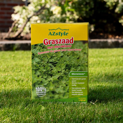 Graszaad met Microklaver
