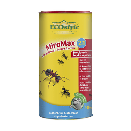 MiroMax 2 en 1 Poudre Fourmis 