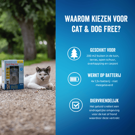 Cat & Dog Free - Répulsif pour chat