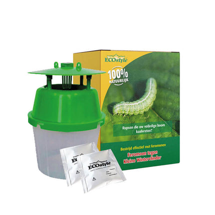 Trechterval kleine wintervlinder